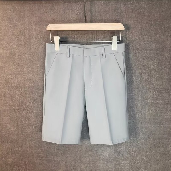 Shorts Mäns 2023 Ny Trendy Straight Konstnärlig Casual Mäns Summer Dräkt Byxor Ungdom Populär Byxor Mäns Kläder Black 34