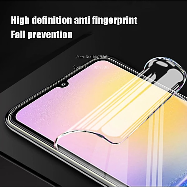 3 stk. Hydrogel Film til Samsung Galaxy A25 A15 A35 A55 A05s A54 A34 A24 A14 A04s Skærmbeskyttelse Ingen Glas For Samsung A04S Hydrogel Film