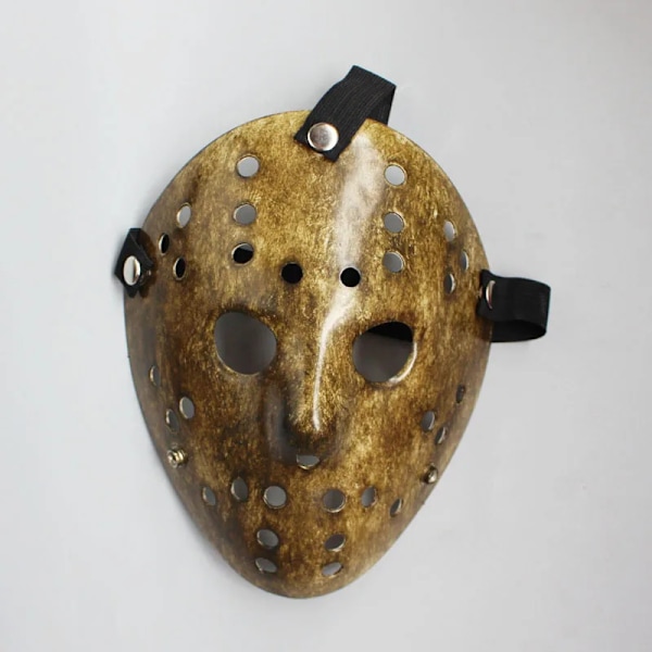 1 stk/sæt Halloween Maske Black Friday NO.13 Jason Voorhees Freddy Hockey Maskerademasker Fuld Ansigt Til Voksen Fest Cosplay I