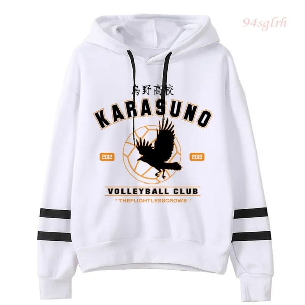 Unisex Oya Haikyuu Anime Hoodies Herr Harajuku Casual Streetwear Karasuno Fly High Manga Grafisk Sweatshirt Toppar Man 11311 XXL