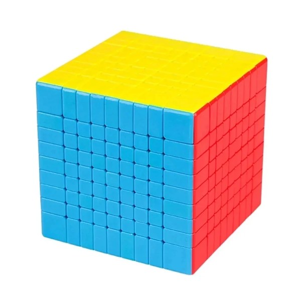 Meilong Series Alien Magic Cube 2x2 3x3 4x4 5x5 6x6 7x7 8x8 9x9 Professionel Cubo Magico Puslespil Legetøj Til Børn Børnegave Legetøj 3.0m keychain