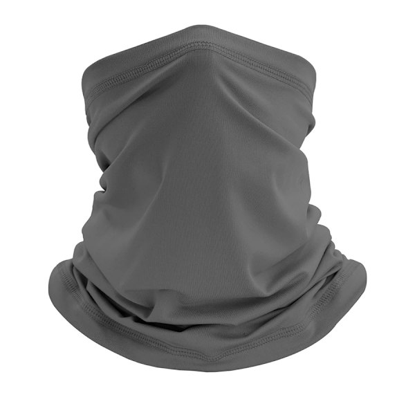 Campingudstyr Multifunktionel Halsvarmer Is Silke Unisex Cykling Snood Biker Maske Varmer Udendørs Sport Vandreture Fiskeri Black