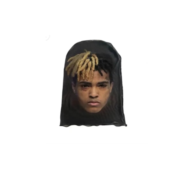Ny 3D Tryckt Kändis Mask Full Ansikte Rapper Mask Rolig Kostym Cosplay Vuxen Andas Mjukt 04 >8Y