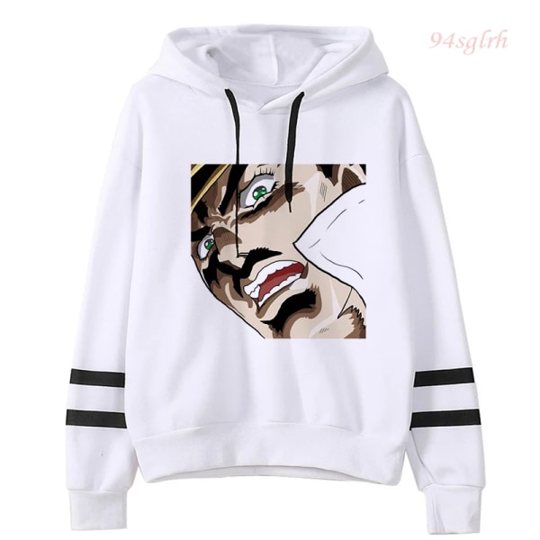 JOJO Bizarre Adventure Japansk Anime Hoodie Unisex Jojo Kawaii Manga Graphic Oversized Sweatshirt Harajuku Fashion Streetwear 106 XL