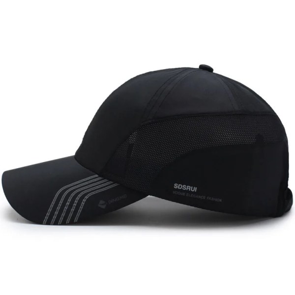 Män Kvinnor Fritidssport Snabbtorkande Cap Manlig nyans Mode Vattentät Svettabsorberande Mysig ljus Golfhatt E73 Light Gray M(56-60cm)