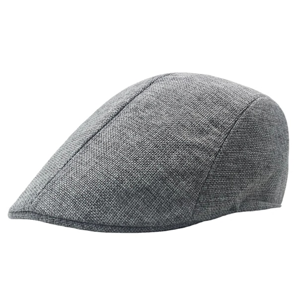 Mænds Beretter Spidse Malerhatte Flade Kasketter Newsboy Hat Farhat Retro Britisk Stil Klassisk Efterår Forår Klædeagtig Åndbar A-grey