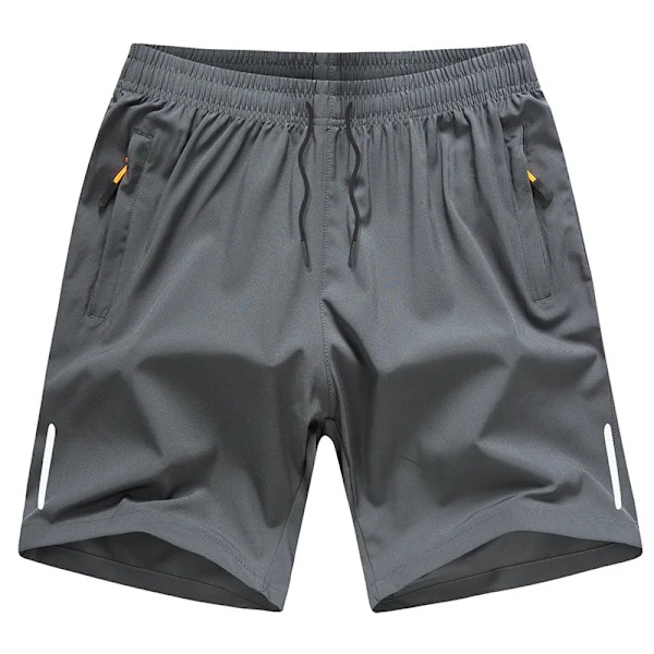 Cool Shorts Andas Cool Bekväm Silk Running Sport 5 Tommer Mænd Loose-Fit Sommer Gym Lettevægts Basket Sle Ep GRAY XXXL