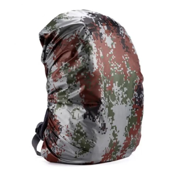 Ny varm regnslag til rygsæk 20L 35L 40L 50L 60L Vandtæt taske Camo Taktisk Udendørs Camping Vandring Klatring Støv Regncover Style Ff