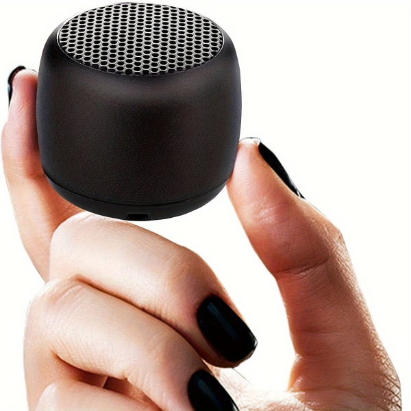 Bärbar musikspelare Mini M1-högtalare Trådlös högtalare med subwoofer, sportljudbox, högtalare för alla smartphones Black