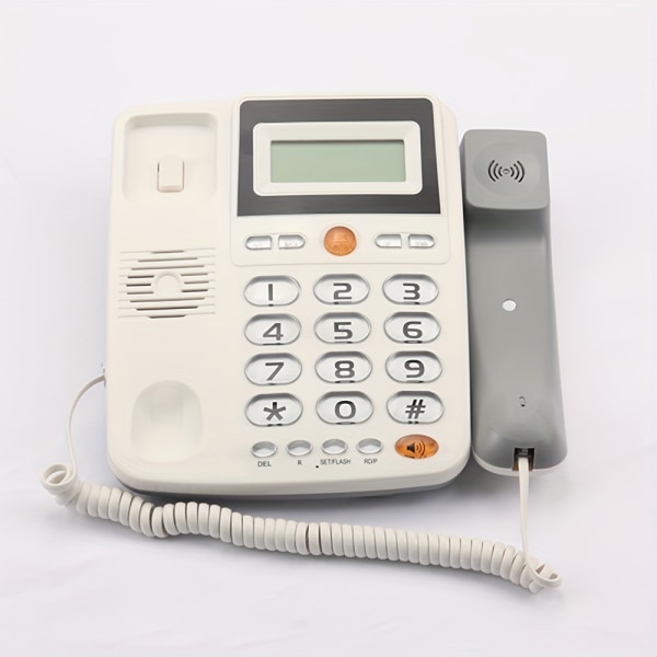 Med nummerpresentation Äldre hemtelefon Stor volym Stora knappar Batterifri med taltidsinspelningsfunktion Har två utökningar Gränssnitt Red 212x67x215mm