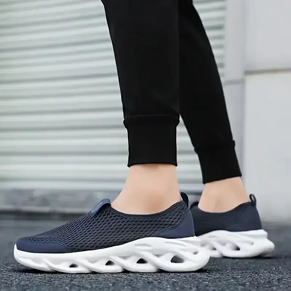 Løbesko På Salg Lav Pris Sko Mænd Mærke Urban Man Sneakers Replica 2024 Mænds Sommersko Replikaer Af Mænd Mærker Sneaker H008-Black 42