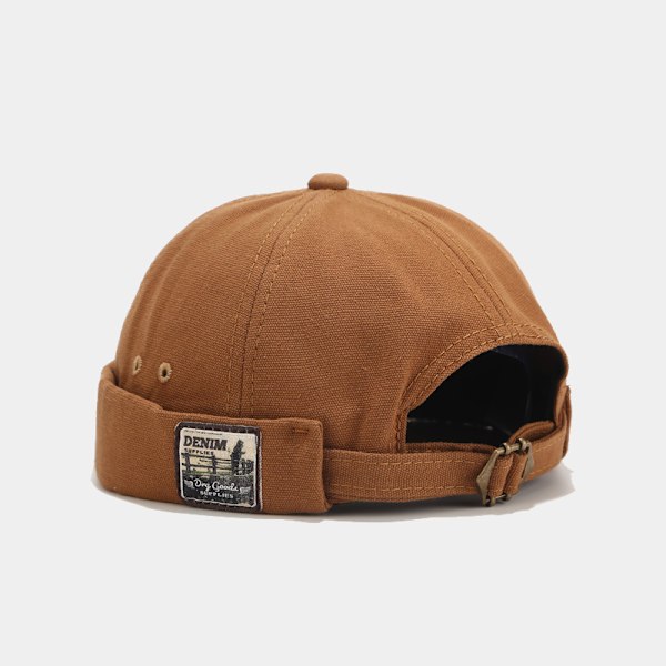 Hatt Kvinnors Vår Ny Retro Beanie Melon Fur Hat Koreansk Version Av Alla Hyresvärder Hat Male Street Hip Hop Yuppie Hat Dark Khaki Adjustable