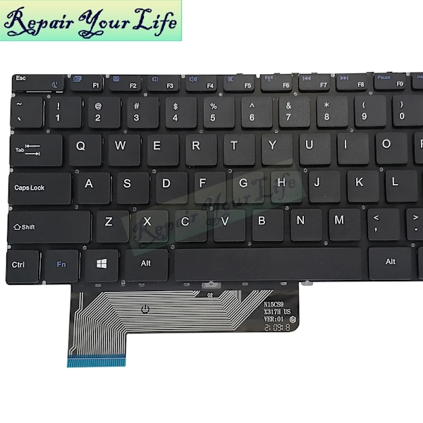 Gwtn156-9 Us tastatur til Gateway Gwtn156-9Sl Gwtn156-9Bl Gwtn156-9Bl Gwtn156-9Bk Gwtn156- 9Gr Gwtn156-9Rg Ultra Slim bærbar Ny US Keyboard Gray