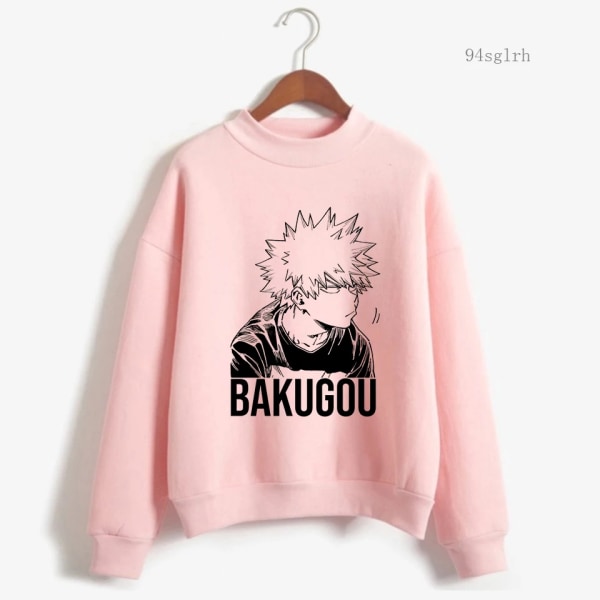 My Hero Academia Anime Hoodies Herr Boku No Hero Academia Casual Sweatshirt Harajuku Lös Hip Hop Streetwear Unisex Toppar Man 16525 M