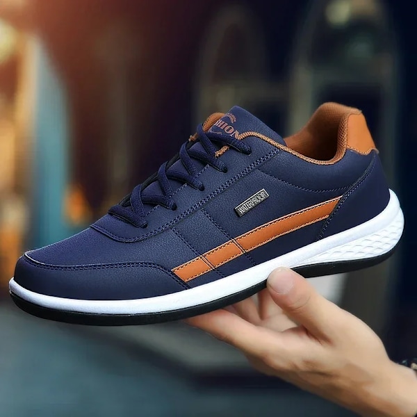 Herre Sportsko Mænd Sneakers Sommersko Til Mænd Gratis Fragtsko Original Running På Skyer Casual Sportsko Sneaker Mals E 8001-Blue 46