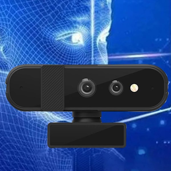 Hd 1080P 30Fps Webbkamera För Windows Hello Facial Recognition Webkamera Kompatibel Med Win10/11 Autofocus Webbkamera