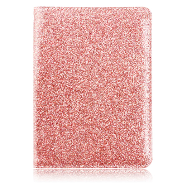 RFID Blocking Glitter Passport Holder, Travel Accessories Passport Wallet Cover For Women Champagne