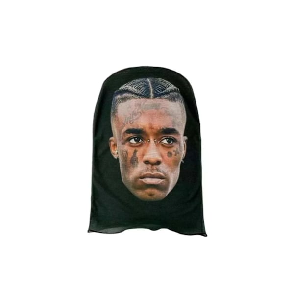 Ny 3D Tryckt Kändis Mask Full Ansikte Rapper Mask Rolig Kostym Cosplay Vuxen Andas Mjukt 04 >8Y