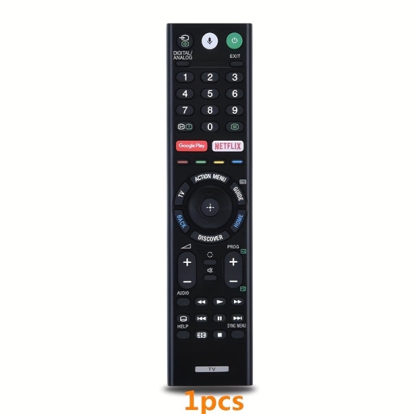 För Sony 4K Ultra HD Smart TV KDL-50W850C XBR-43X800E RMF-TX300U Fjärrkontroll RMF-TX200P Byte av tillbehör Ingen röstfunktion