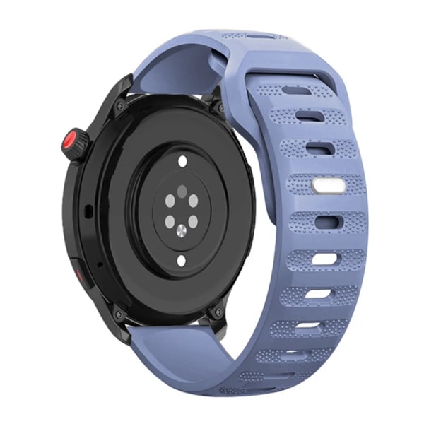 22 mm 20 mm silikonband för Huawei Watch 4/3/GT3-2 Pro Amazfit GTR 4/GTS 4 Mjukt andningsbälte Samsung Galaxy Watch 6/5/4 rem Ice Ocean Blue For 22mm