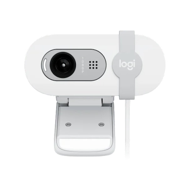 Nyt Logitech Brio 90 Hd 1080P Webkamera Med Automatisk Lysbalance, Integreret Privatlivslukke Og Indbygget Mikrofon. pink