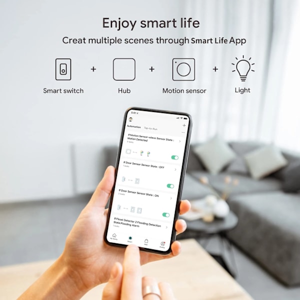 Cela Zigbee 3.0 Gateway Hub Smart Home Trådløs Bro Smart Liv App Fjernadgang Automatisering Enhed Arbejder Ks Med Zigbee Gateway