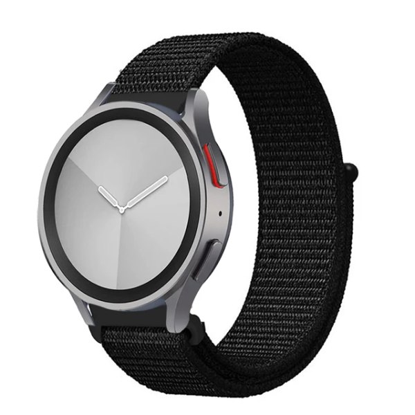 Nylon för Samsung Galaxy Watch 6/5/ pro/4/Classic/active 2 43-47-40-44mm 20mm/22mm sportarmband huawei gt 2/e/3 rem 9 black 20mm watch band