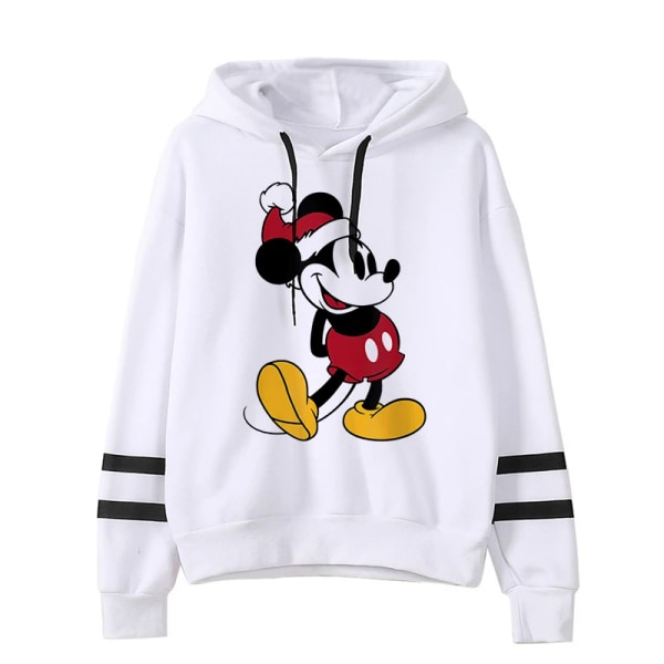 Grunge Harajuku Tecknad Anime Sweatshirt Minnie Mouse Luvtröja Kläder Flicka Pojke Musse Hoody Topp Huvtröjor Y2k 90s Kawaii 5024 L