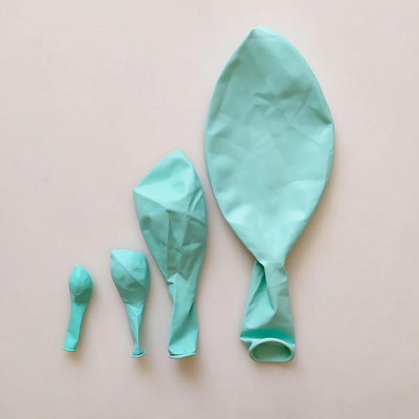 Vaaleanpunaiset pyöreät lateksipallon vuosipäivä lasten syntymäpäiväjuhlan koristelu hääpaikka-asettelu vauvakutsujen lasten lelut Balon tiffany blue 10inch 20pcs