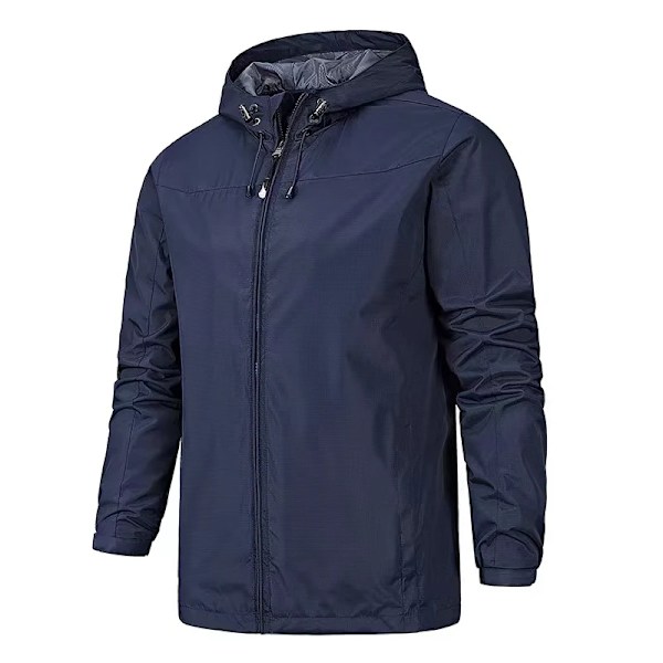 Herran Trench Rock, Taktillinen Takki Vedenpitävä Ulkoilutakki Huppu Rock Sport Military Plus Koko S-5Xl Valo Backcountry Kiipeily navy blue 5XL