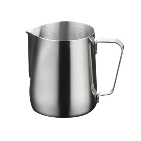 Pot à vapeur en acier inoxidable avec poignée, tasse à latte, pot à mousse de lait, accessoire expresso, outil essentiel pour baristas, clics de 150- 1000ml