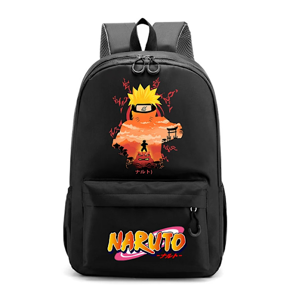 Naruto Skola Väska Student Kid För Bok Anime Uzumaki Naruto Tecknade Utskrift Barn Ryggsäck Tonåring Vuxen Kontorsvaror Knapp Säcka HYRZ 235-HYRZ 1063 D-44x29x12cm