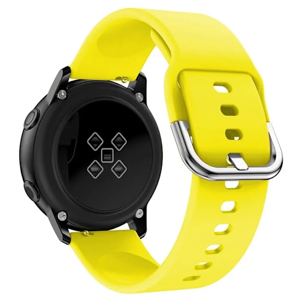 20mm/22mm band For Amazfit GTS/2/2e/3/4 GTS2 Mini/GTR 4/3/Pro/47mm/GTR2/2e/stratos 2/3 Silicone Bracelet Amazfit bip Watch strap Yellow S 6 22mm watch band