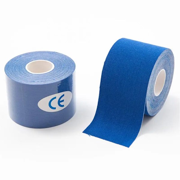 2,5 cm * 5 m Kinesiologi Tape til Ansigt V-Linje Halsøjne Lifting Rynkefjerner Tape Ansigts Hudpleje Elastisk Red 5M