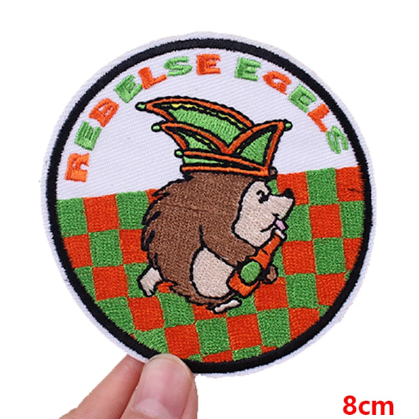 Netherland Kruikenstad Karneval Emblem Broderet Mærker Til Tøj DIY Stryge-På Mærker Til Tøj Festligheder Gave Badge PE11345CT