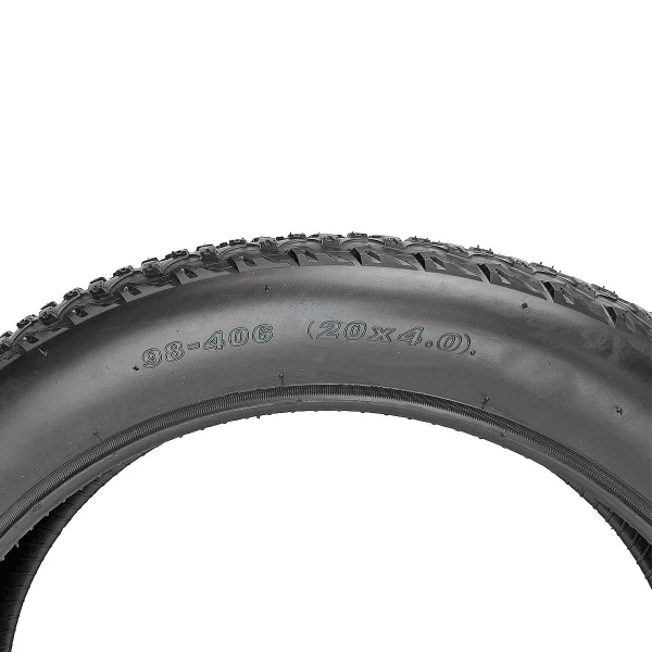 Kenda K1167 20x4.0 Fat Bike Tire E-bike Snowfield Tire Blackwall Clincher 20x4 Cykeldäck (98-406) Cykel ATV Fat Tire K1167 20x4.0