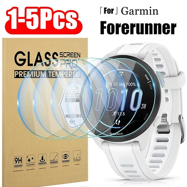 Härdat Glas För Garmin Forerunner 165 955 965 220 225 230 235 255 735Xt 620 630 935 94595 Titta På Hd Clear Skärm Protector Film. Forerunner 230 1pcs