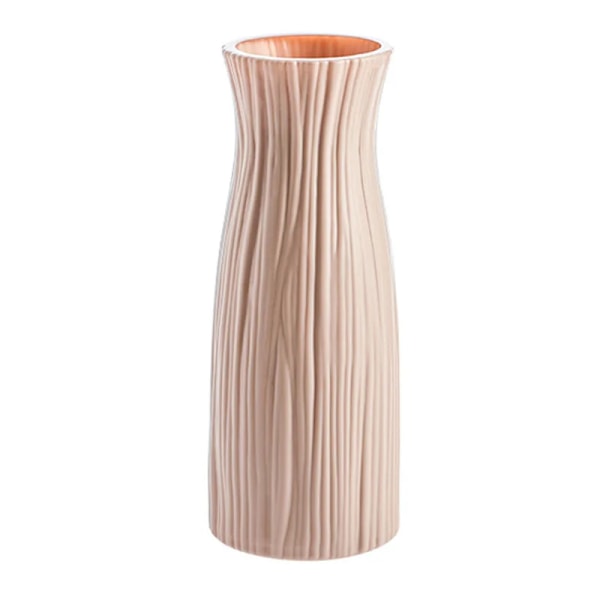 Plastik Vase til Hjemmet Dekoration Hvid Imitation Keramik Blomsterpotte Plante Kurv Nordisk Bryllup Dekorativ Spisebord Soveværelse 4