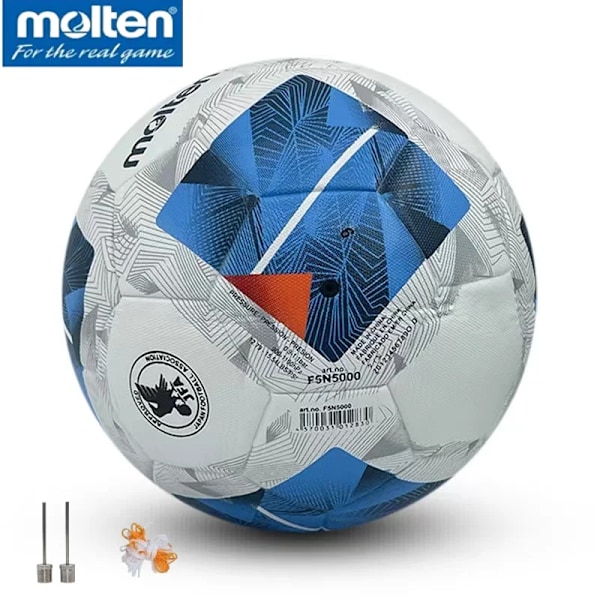 Molten Original F5N5000 Professionel Fodbold 5, Fodbold Officiel Kampbold, Fodboldtræning Original Professionel Fodbold F5N5000-B