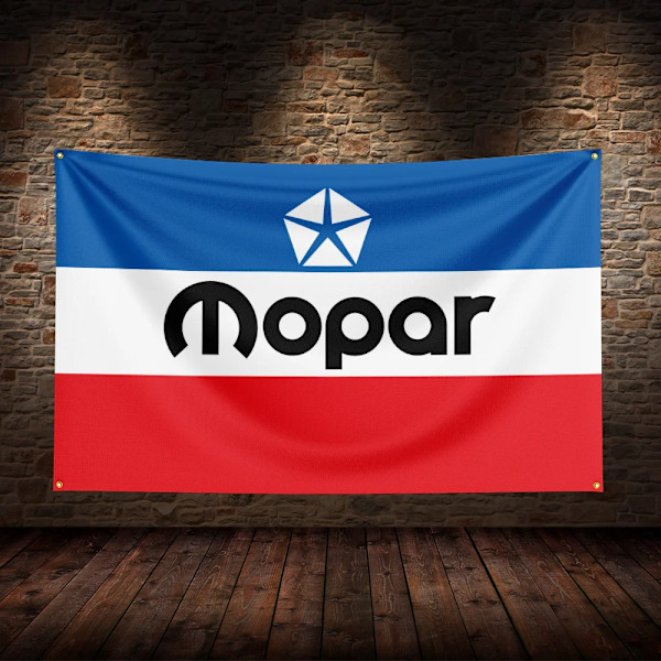 3x5 Ft M-Mopars'pexis'pexis Racing Flag Polyester Tryckt Bilflaggor för Rum Garage Dekoration ZZZ773 120 x 180cm