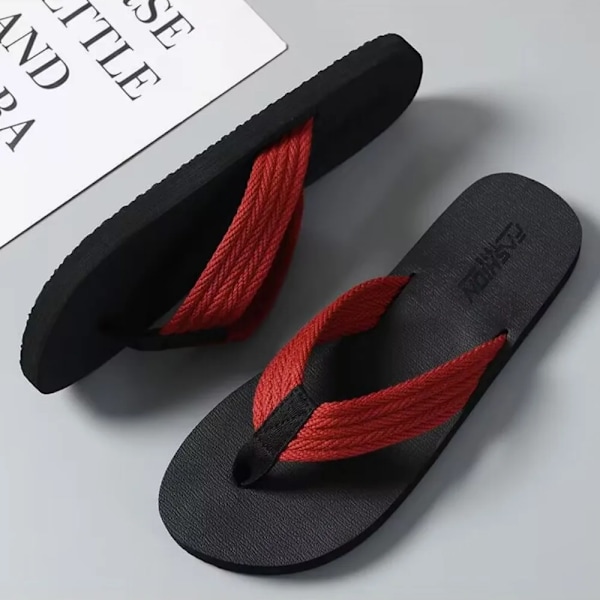 Miesten Toffelut Kesä Trendi Kevyt Flip Flops Mies Minimalistinen Muoti Loma Ranta Tossut Miehet Chanclas Pantufs Lasar Gray 43-44