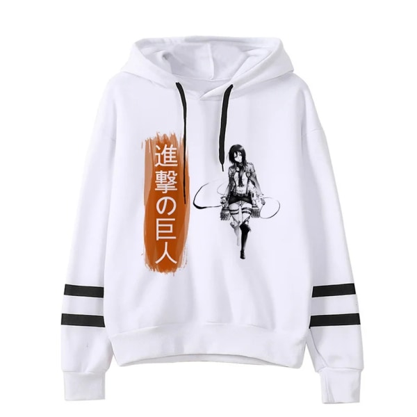 Rolig Shingeki No Kyojin Attack on Titan Cartoon Streetwear Hoodies Herr Cool japansk Anime Manga Sweatshirt Grafisk Hoody Man 33 M