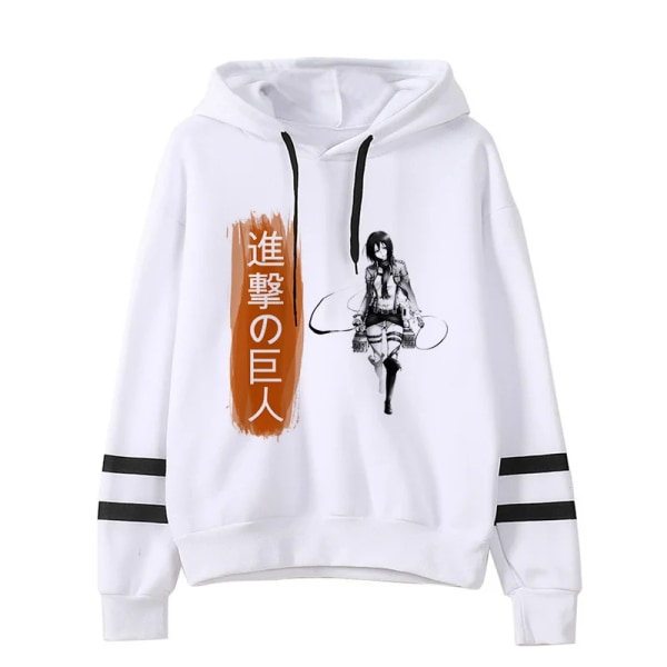 Rolig Shingeki No Kyojin Attack on Titan Cartoon Streetwear Hoodies Herr Cool japansk Anime Manga Sweatshirt Grafisk Hoody Man 7038 XL