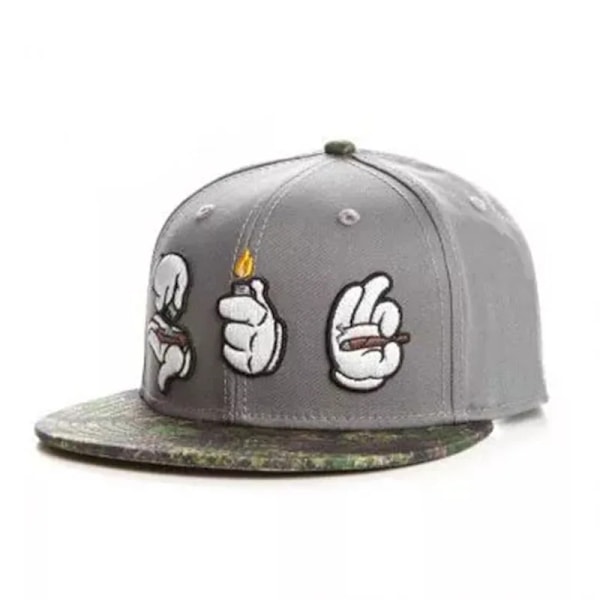 PANGKB Mærke Delicioso Cap Tegneserie Bid Metal Munchies Cookie Blå Snapback Hat Voksne Udendørs Rejse Sol Baseball Sports Hat 17