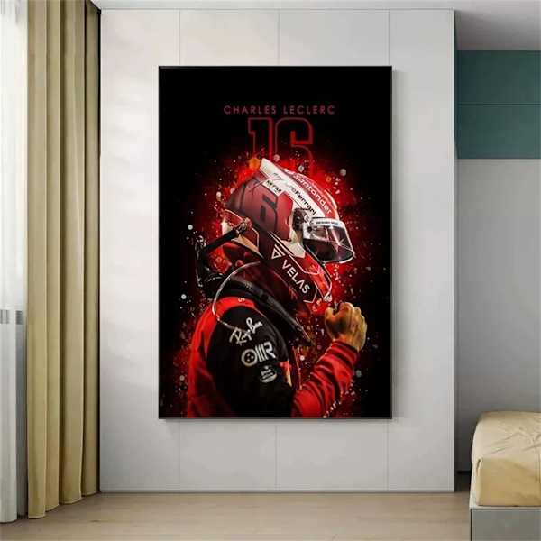 5D timanttimaalaus F1 Formula 1 -kilpa-ajaja -legenda timanttimosaiikki täydellinen pora vesiväri esteettinen seinätaide olohuoneen sisustukseen M round  50x70cm