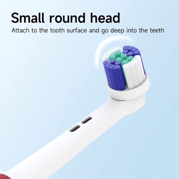Uppgradera din munvård med universal utbyte av elektriskt tandborsthuvud för Braun/OralB!