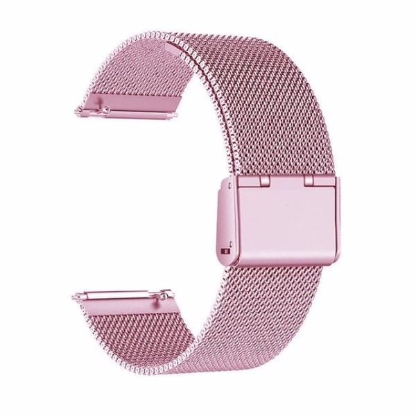 Klockarmband för Samsung Galaxy Watch 3 4 5 Pro 40 44 45 mm band 4Klassiskt 42 mm 46 mm band i rostfritt stål Active2 Amazfit Bip3 GTS4 KK-Pink Galaxy Watch 3 45mm