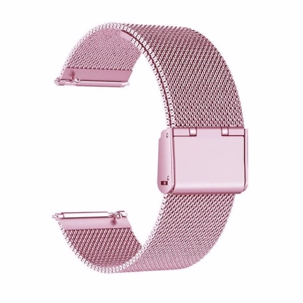 Klockarmband för Samsung Galaxy Watch 3 4 5 Pro 40 44 45 mm band 4Klassiskt 42 mm 46 mm band i rostfritt stål Active2 Amazfit Bip3 GTS4 KK-Pink Galaxy Watch 42mm