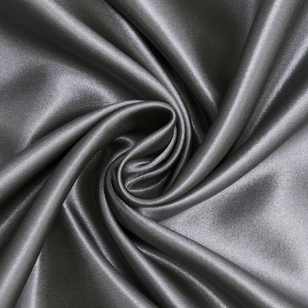 Nordic Silk Kudden Vit Svart Grå Blå Bädd Dekorativa Kuddeöverdrag Lyx Bekväma Hem Sänglägen Black 1PCx51x76cm(20x30in)