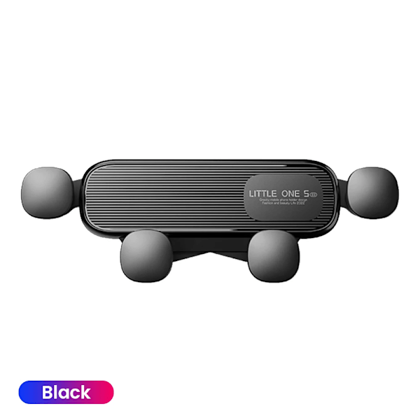 Olaf Gravity Bil Telefon Hållare Air Vent Clip Montering Mobil Mobiltelefon Stativ I Bil Gps Stöd För Iphone 13 12 Pro Xiaomi. Samsung Style B Black